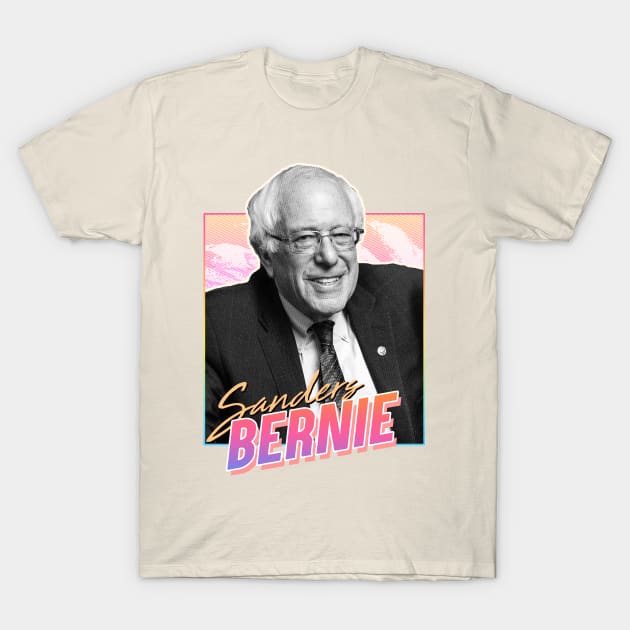 Bernie Sander - 80s T-Shirt by PiedPiper